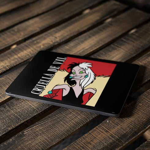 Disney Villains Cruella de Vil Apple MacBook Air Skin