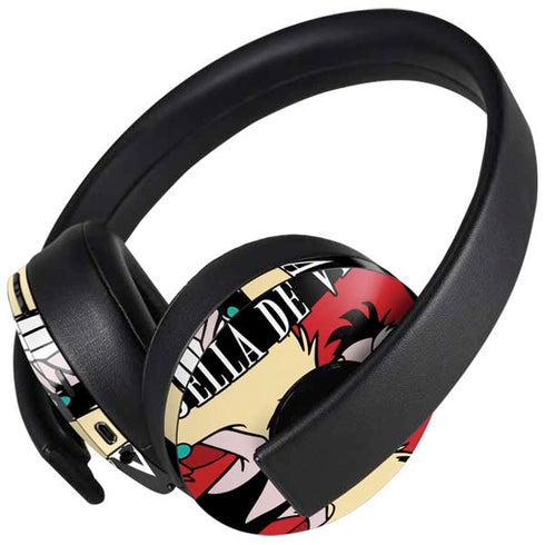 Disney Villains Cruella de Vil PlayStation 4 Gold Wireless Headset Skin