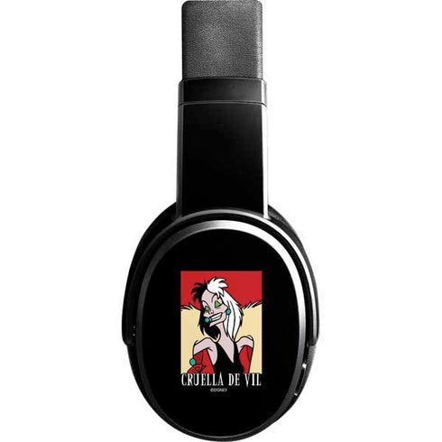 Disney Villains Cruella de Vil Skullcandy Crusher Wireless Skin