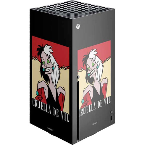 Disney Villains Cruella de Vil Xbox Series X Skins