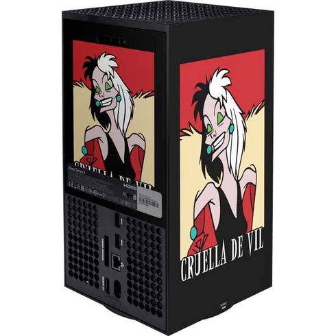 Disney Villains Cruella de Vil XBox Series X Digital Edition Bundle Skin