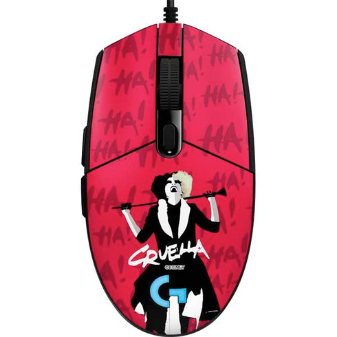 Disney Cruella (2021) Evil Laugh G203 Prodigy RGB Wired Gaming Mouse Skin