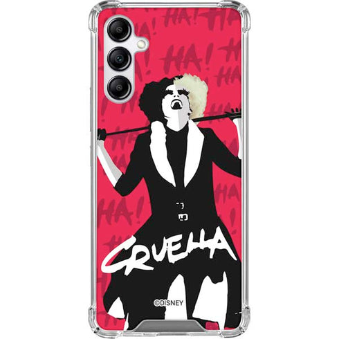 Disney Cruella (2021) Evil Laugh Gabb Phone 4 Clear Case