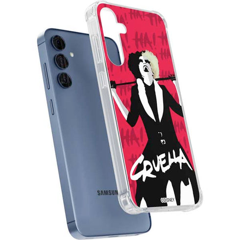 Disney Cruella (2021) Evil Laugh Galaxy A55 5G Clear Case