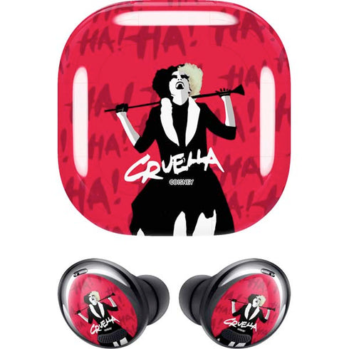 Disney Cruella (2021) Evil Laugh Galaxy Buds Pro Skin