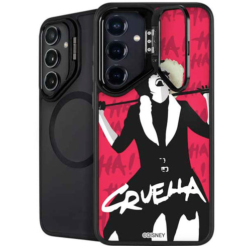 Disney Cruella (2021) Evil Laugh Galaxy S25 Kickstand Case