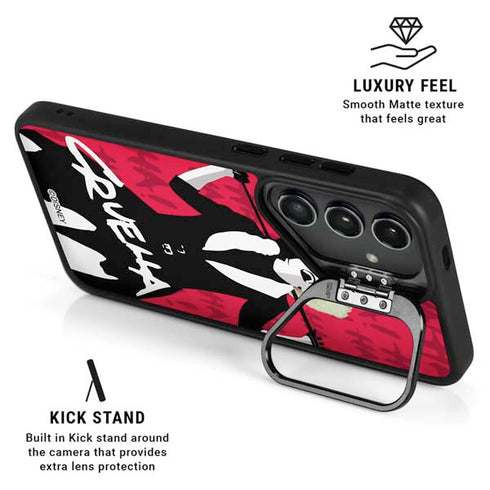 Disney Cruella (2021) Evil Laugh Galaxy S25 Kickstand Case