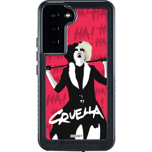 Disney Cruella (2021) Evil Laugh Galaxy S24 Plus Waterproof Case