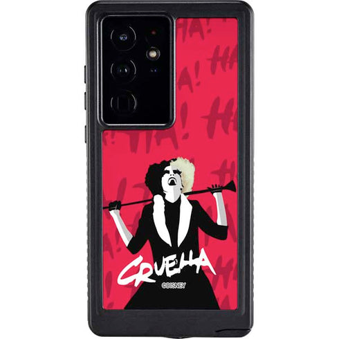 Disney Cruella (2021) Evil Laugh Galaxy S24 Ultra Waterproof Case