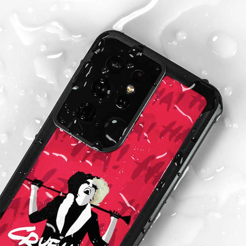 Disney Cruella (2021) Evil Laugh Galaxy S24 Ultra Waterproof Case