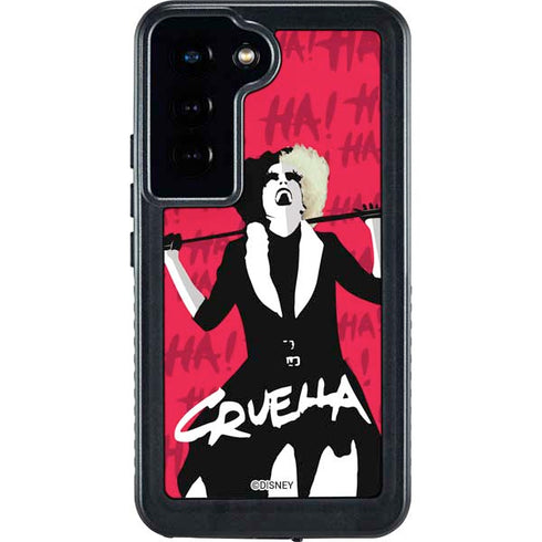 Disney Cruella (2021) Evil Laugh Galaxy S24 Waterproof Case