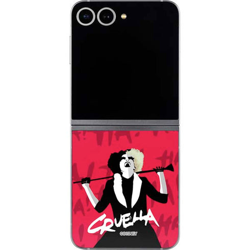 Disney Cruella (2021) Evil Laugh Galaxy Z Flip6 Skin