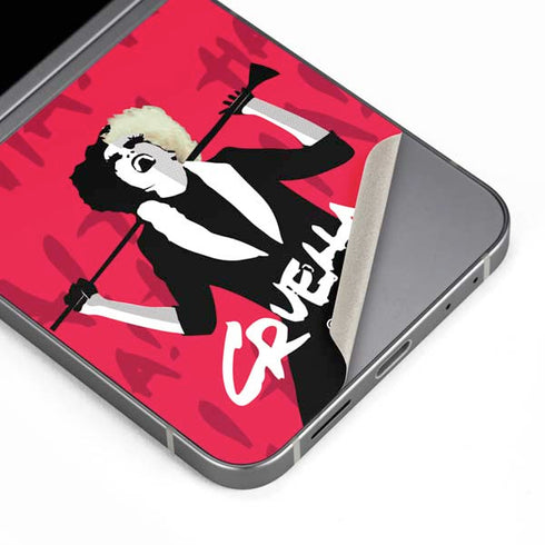 Disney Cruella (2021) Evil Laugh Galaxy Z Flip6 Skin