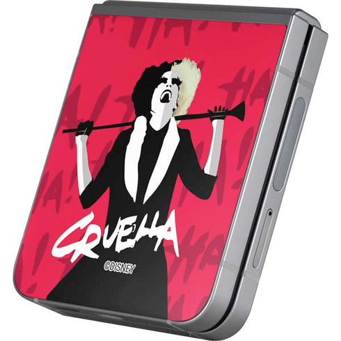 Disney Cruella (2021) Evil Laugh Galaxy Z Flip6 Skin