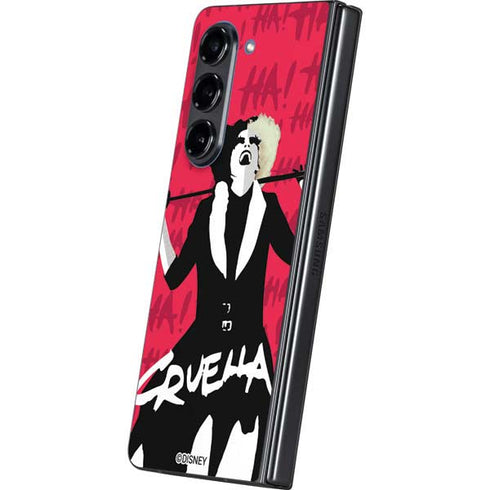 Disney Cruella (2021) Evil Laugh Galaxy Z Fold5 5G Skin