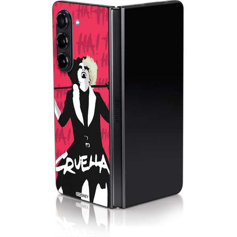 Disney Cruella (2021) Evil Laugh Galaxy Z Fold5 5G Skin