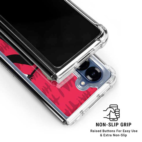 Disney Cruella (2021) Evil Laugh Galaxy Z Fold6 Clear Case