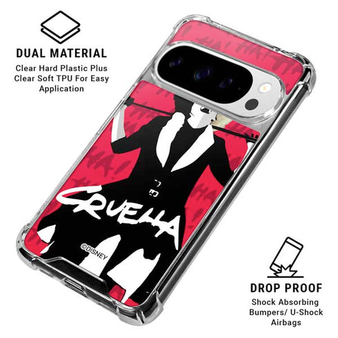 Disney Cruella (2021) Evil Laugh Google Pixel 10 Pro XL Clear Case