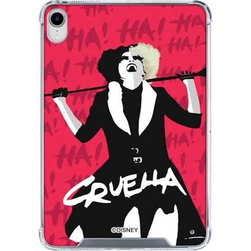 Disney Cruella (2021) Evil Laugh iPad 11th Gen (2025) Clear Case
