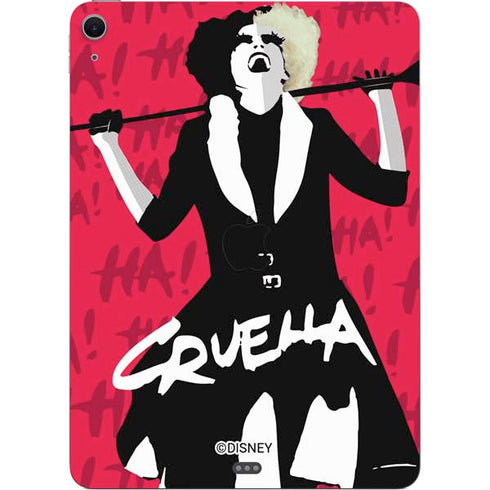 Disney Cruella (2021) Evil Laugh Apple iPad Air Skin