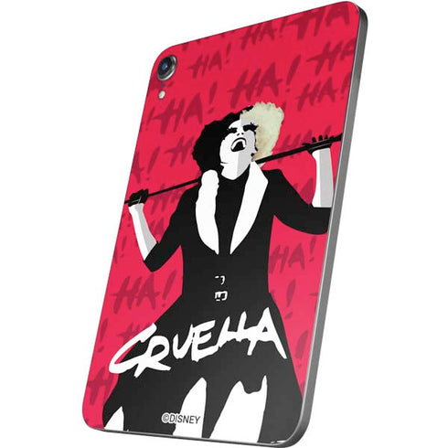Disney Cruella (2021) Evil Laugh Apple iPad Mini Skin