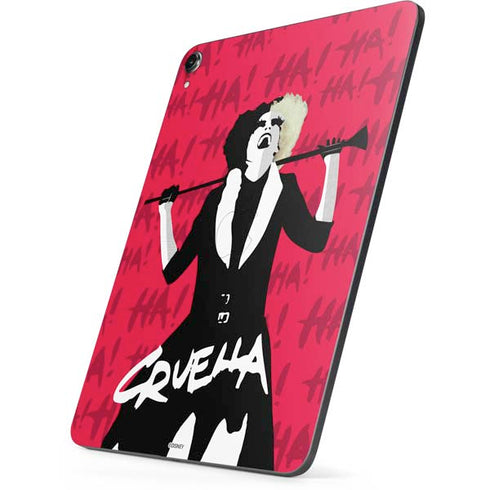 Disney Cruella (2021) Evil Laugh Apple iPad Pro Skin