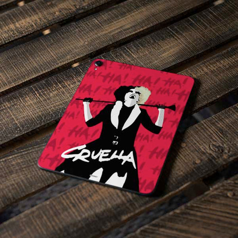 Disney Cruella (2021) Evil Laugh Apple iPad Pro Skin