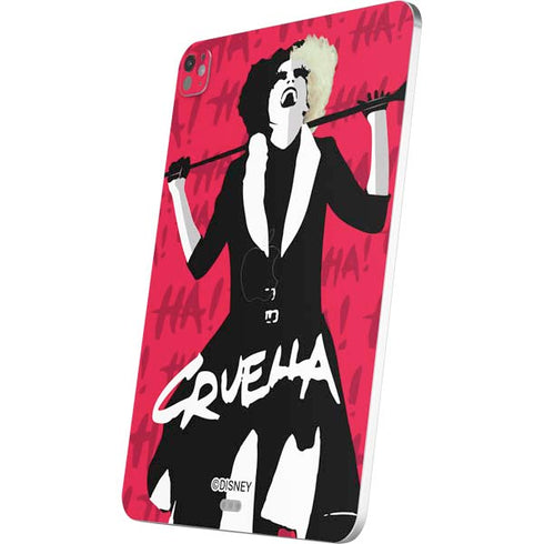 Disney Cruella (2021) Evil Laugh iPad Pro 13in M4 (2024) Skin