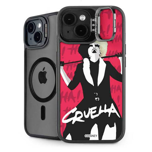 Disney Cruella (2021) Evil Laugh iPhone 14 Kickstand Case