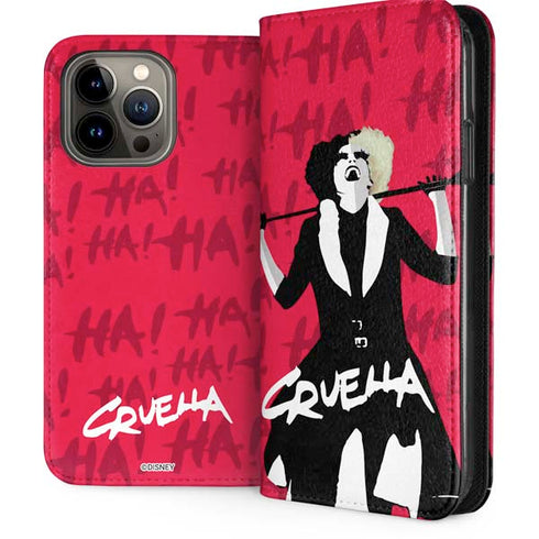 Disney Cruella (2021) Evil Laugh iPhone 15 Pro Max Folio Case
