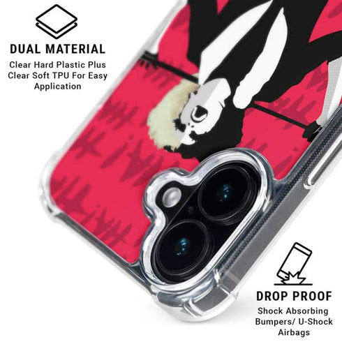 Disney Cruella (2021) Evil Laugh iPhone 16 Clear Case
