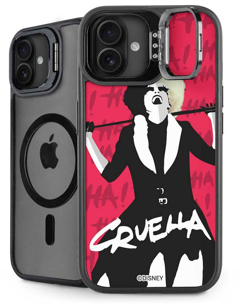 Disney Cruella (2021) Evil Laugh iPhone 16 Kickstand Case