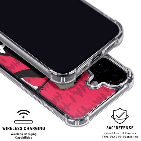 Disney Cruella (2021) Evil Laugh iPhone 16 Plus Clear Case