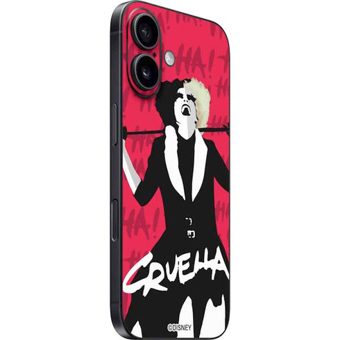 Disney Cruella (2021) Evil Laugh iPhone 16 Plus Skin