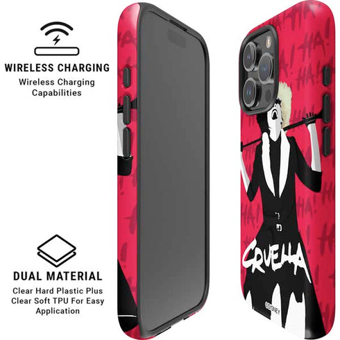 Disney Cruella (2021) Evil Laugh iPhone 16 Pro Magsafe Impact Case
