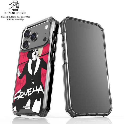 Disney Cruella (2021) Evil Laugh iPhone 18 Pro Clear Case