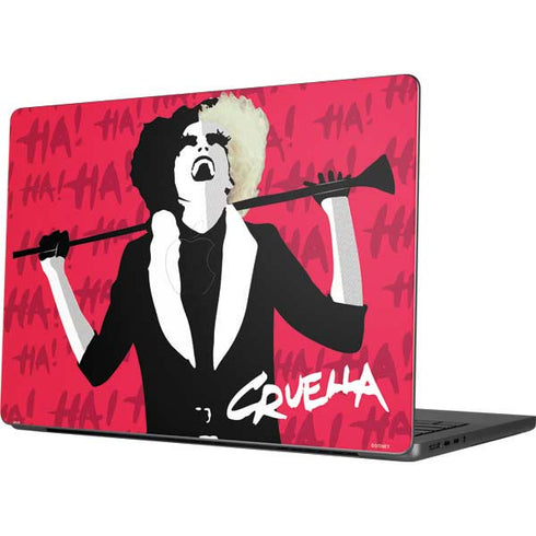 Disney Cruella (2021) Evil Laugh Apple MacBook Pro 14-inch Skin