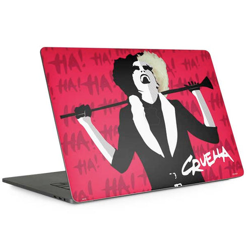 Disney Cruella (2021) Evil Laugh MacBook Skins