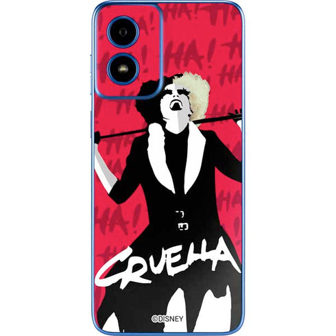 Disney Cruella (2021) Evil Laugh Moto G Play 4G (2024) Skin