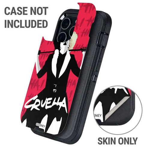 Disney Cruella (2021) Evil Laugh Otterbox Defender iPhone Skin