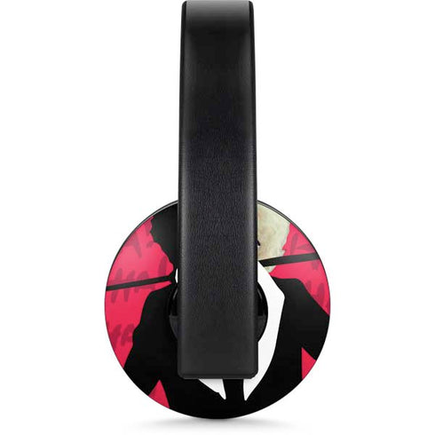 Disney Cruella (2021) Evil Laugh PlayStation 4 Gold Wireless Headset Skin