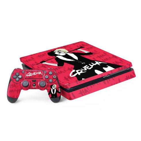 Disney Cruella (2021) Evil Laugh PlayStation PS4 Skins