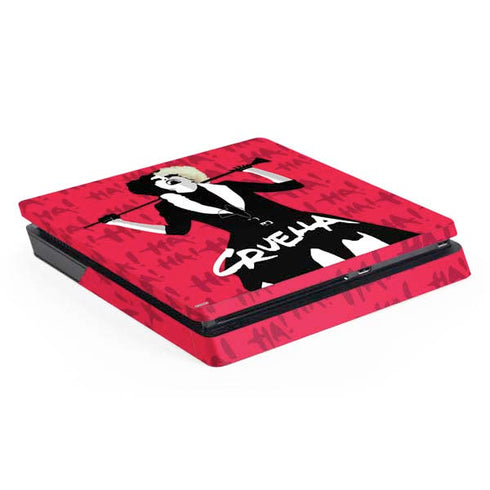 Disney Cruella (2021) Evil Laugh PlayStation PS4 Skins
