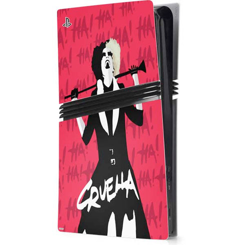 Disney Cruella (2021) Evil Laugh PlayStation PS5 Skins