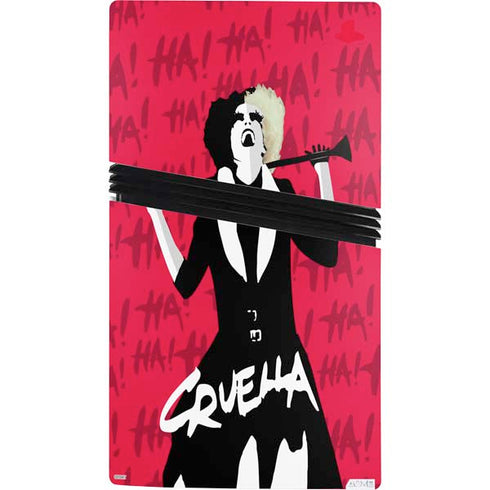 Disney Cruella (2021) Evil Laugh PS5 Pro Console Skin