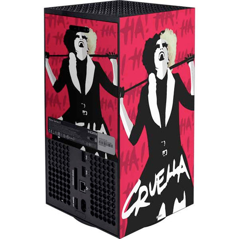 Disney Cruella (2021) Evil Laugh XBox Series X Digital Edition Bundle Skin