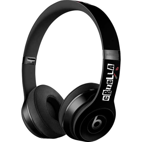 Disney Cruella (2021) Logo and Lipstick Beats Solo 3 Wireless Skin