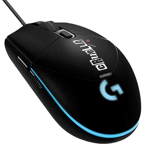 Disney Cruella (2021) Logo and Lipstick G203 Prodigy RGB Wired Gaming Mouse Skin