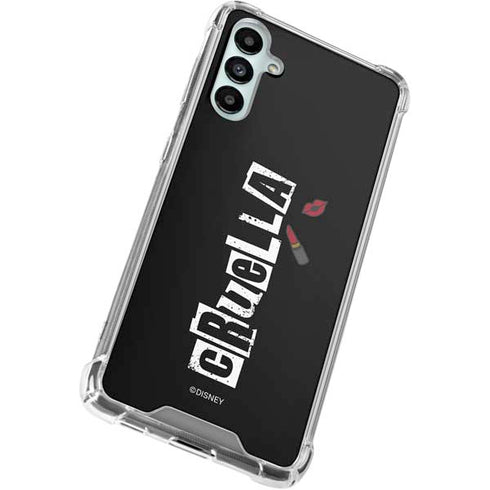 Disney Cruella (2021) Logo and Lipstick Gabb Phone 4 Clear Case