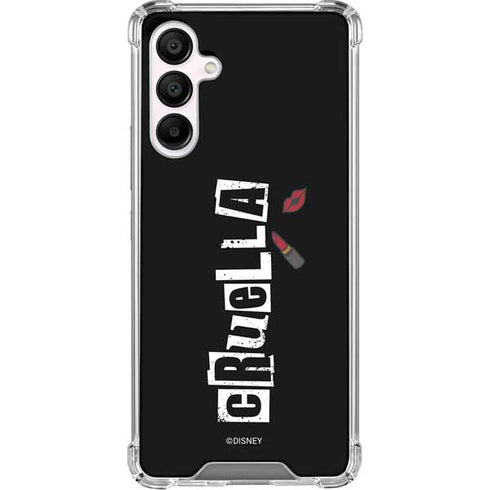 Disney Cruella (2021) Logo and Lipstick Galaxy A16 5G Clear Case